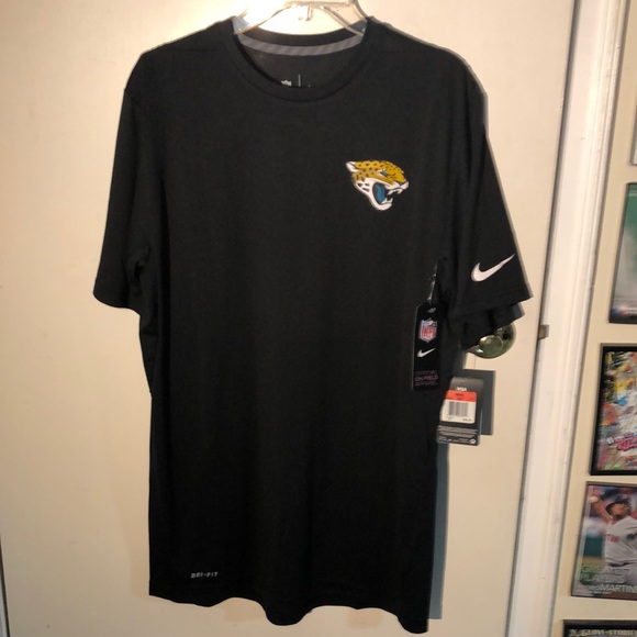 Nike Other - Jacksonville Jaguars NFL Nike On-Field Black Tee Shirt Men’s Large